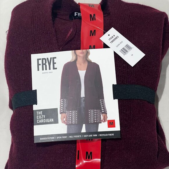 Frye Women's Patterned Cardigan - Size Medium - Brand New - Picture 5 of 6
